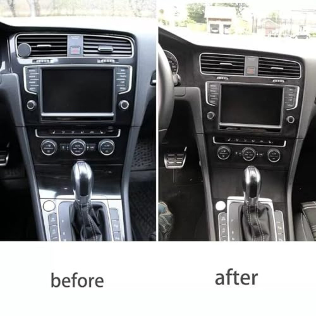 Suede Wrap Self-Adhesive Black Suede Car Interior Wrap 17in x 70in Microfiber…