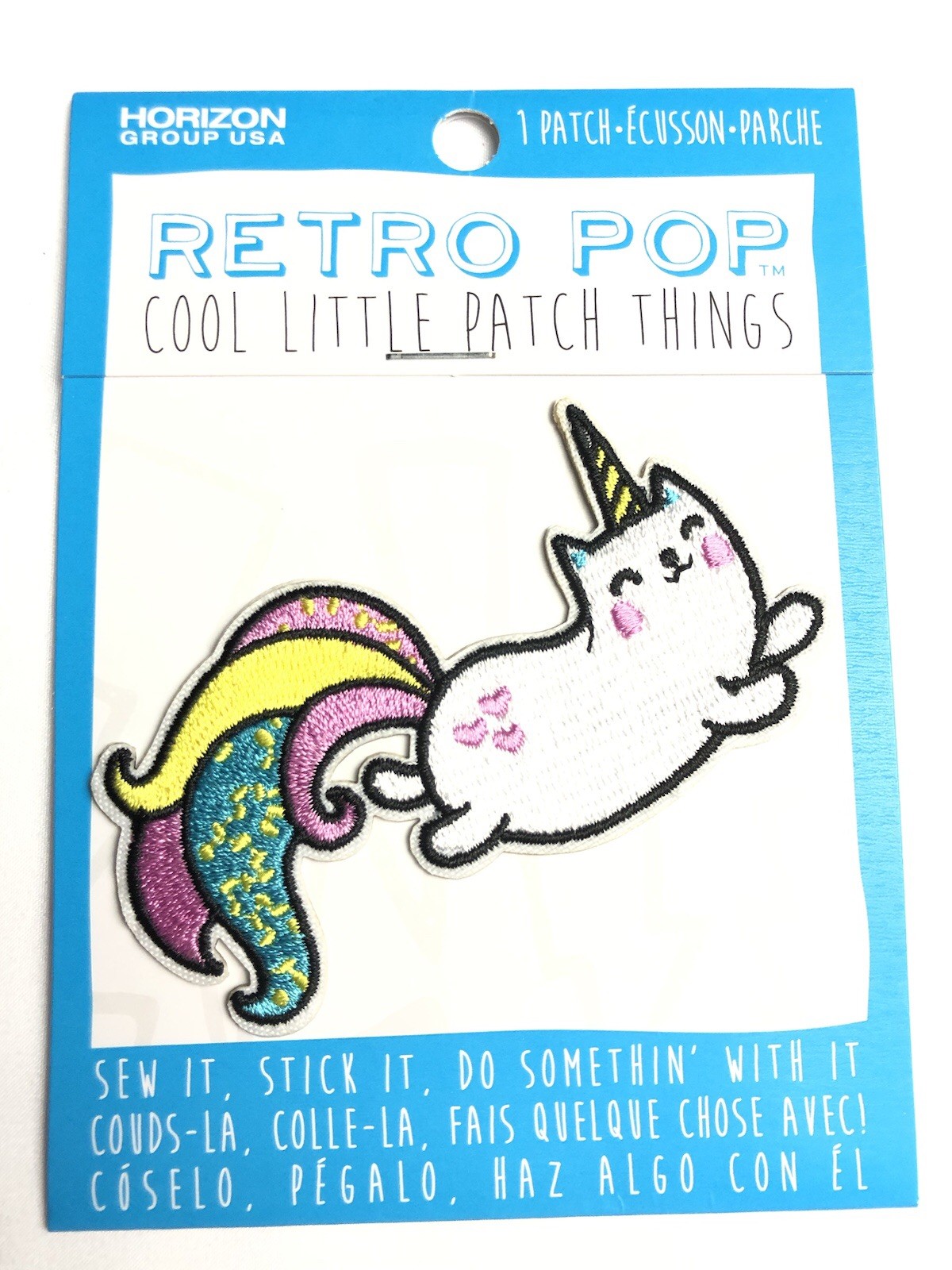 100 PACK Retro Pop Cool Little Things Cat Patch Sew or Stick Embroidered