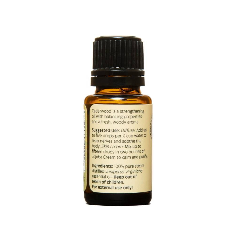 Uncle Harry’s Essential Oil – for Home Aromatherapy, 0.5 fl oz, Cedarwood