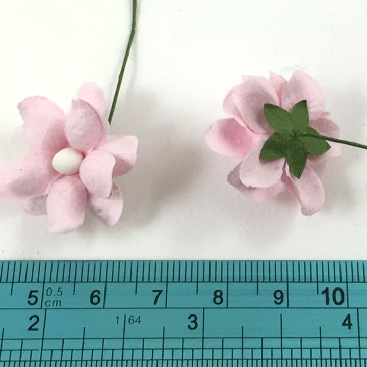 20 Colors Mixed 200pcs 1″(2.5cm) Cottage Paper Flower DIY Craft (S15-Mixed/C200)