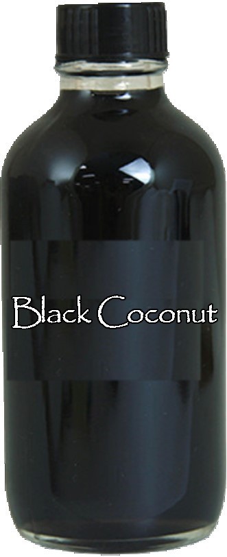 Black Coconut Type Body Oil – 1 oz Glass Bottle – Unisex Fragrance