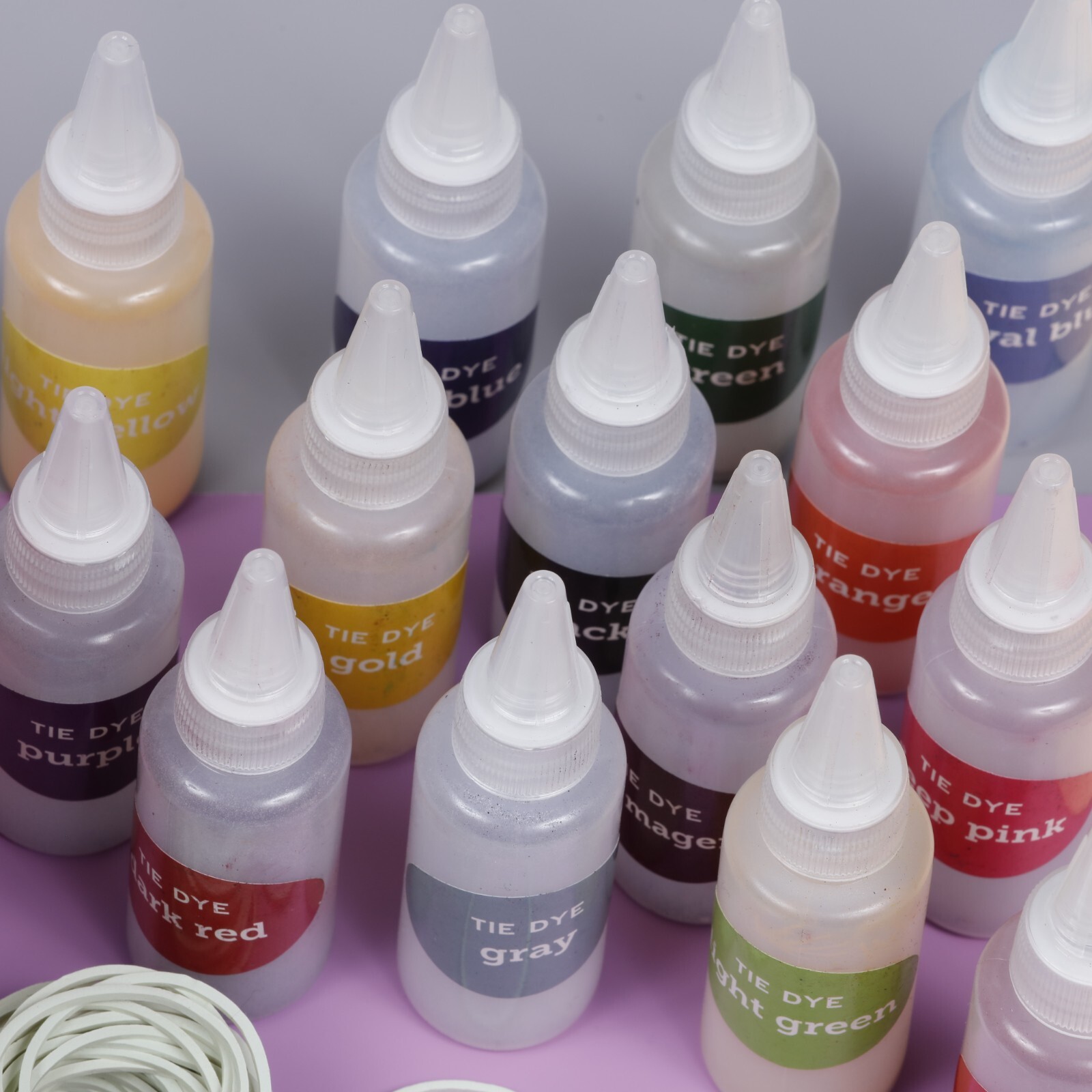 Incraftables Tie Dye Kit for Adults & Kids. Bulk Tie Dye Powder Set