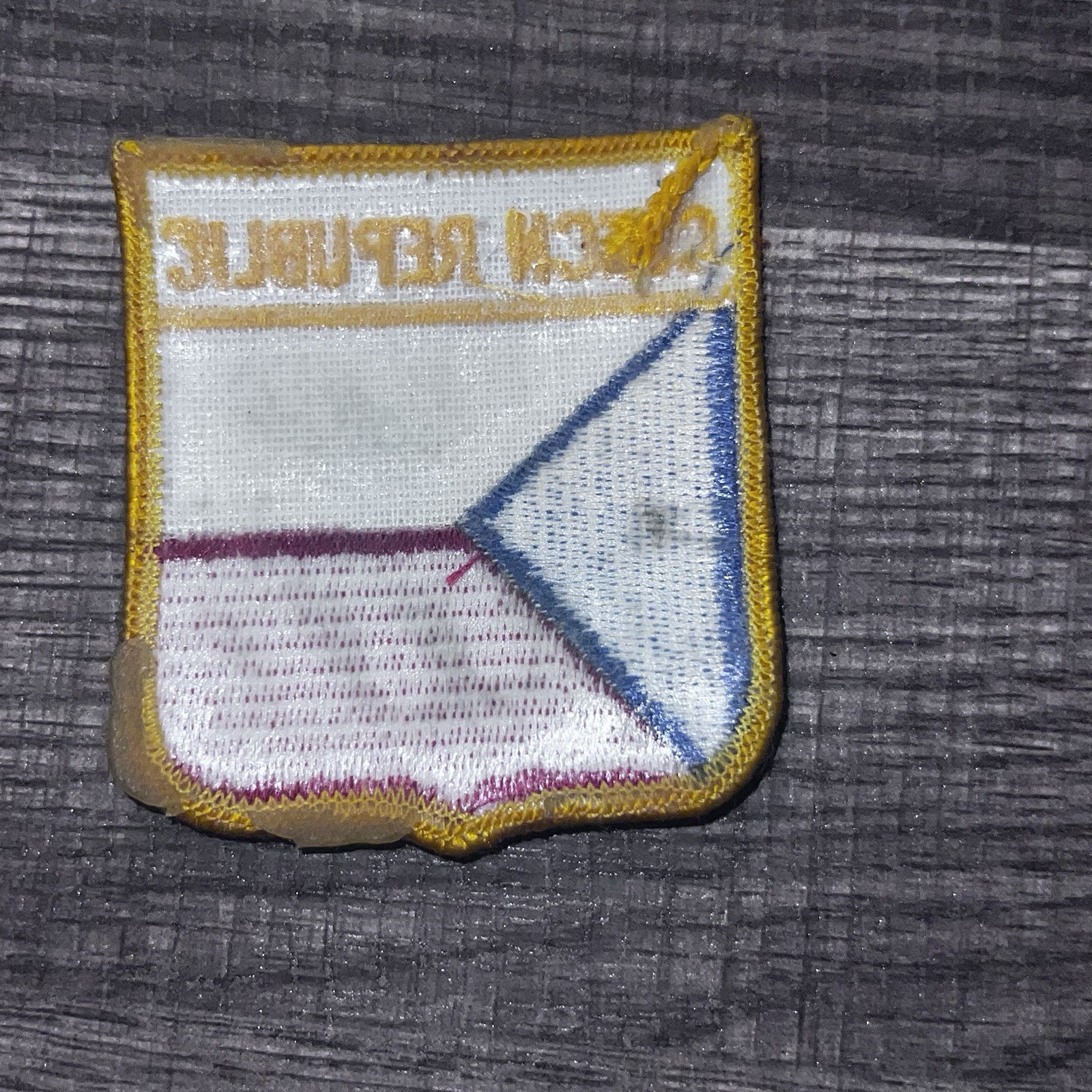 Czech Republic Patch – 2.3 x 2.7 inches