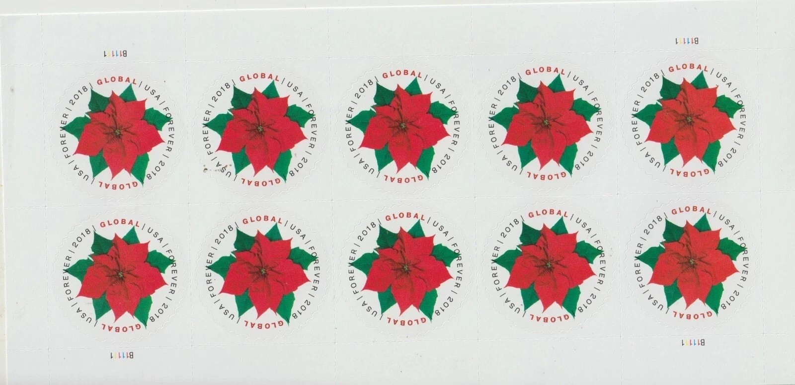GLOBAL – 1 sheet of 10
