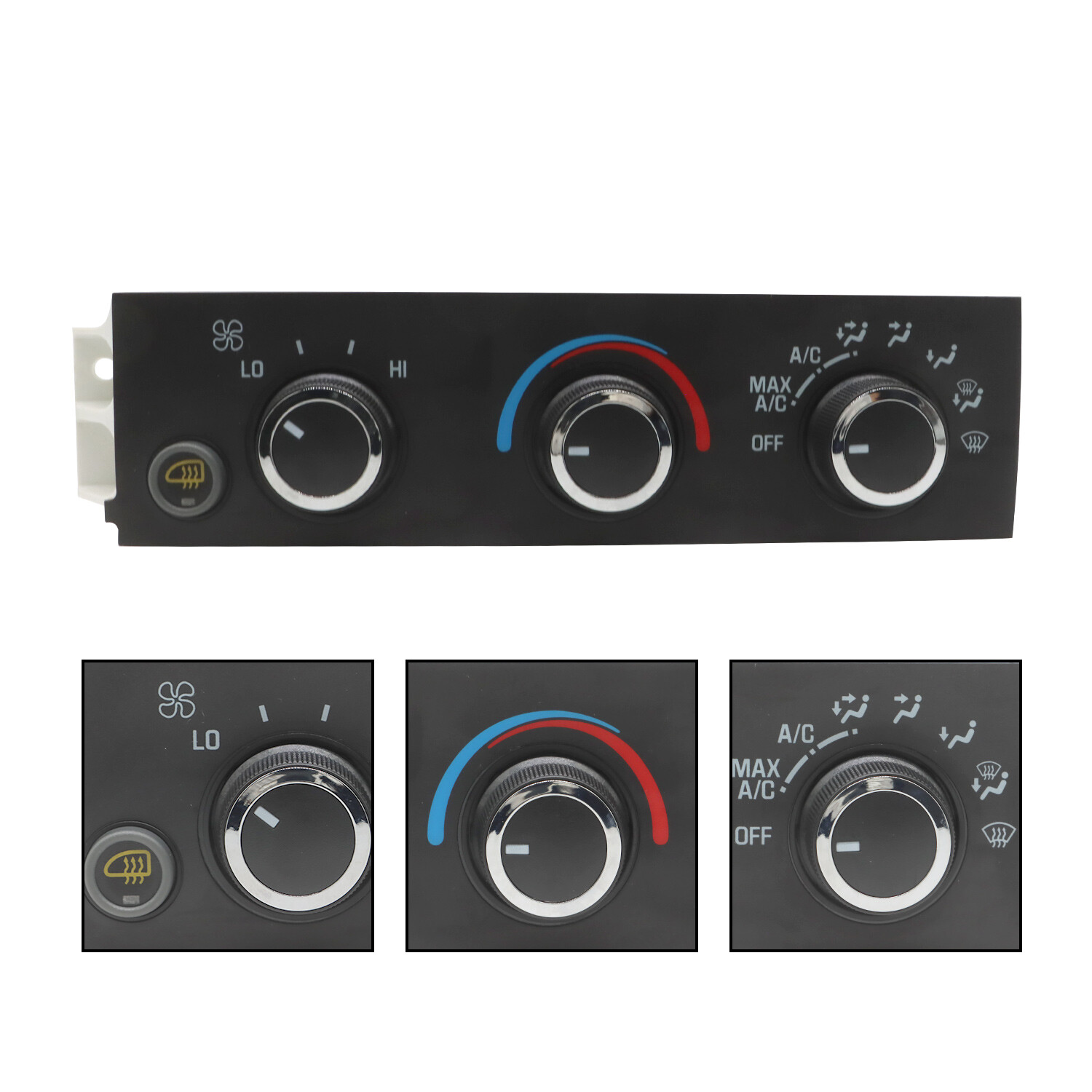 For 2008-22 Chevrolet Express 2500 3500 A/C Heater Climate Control Switch Unit