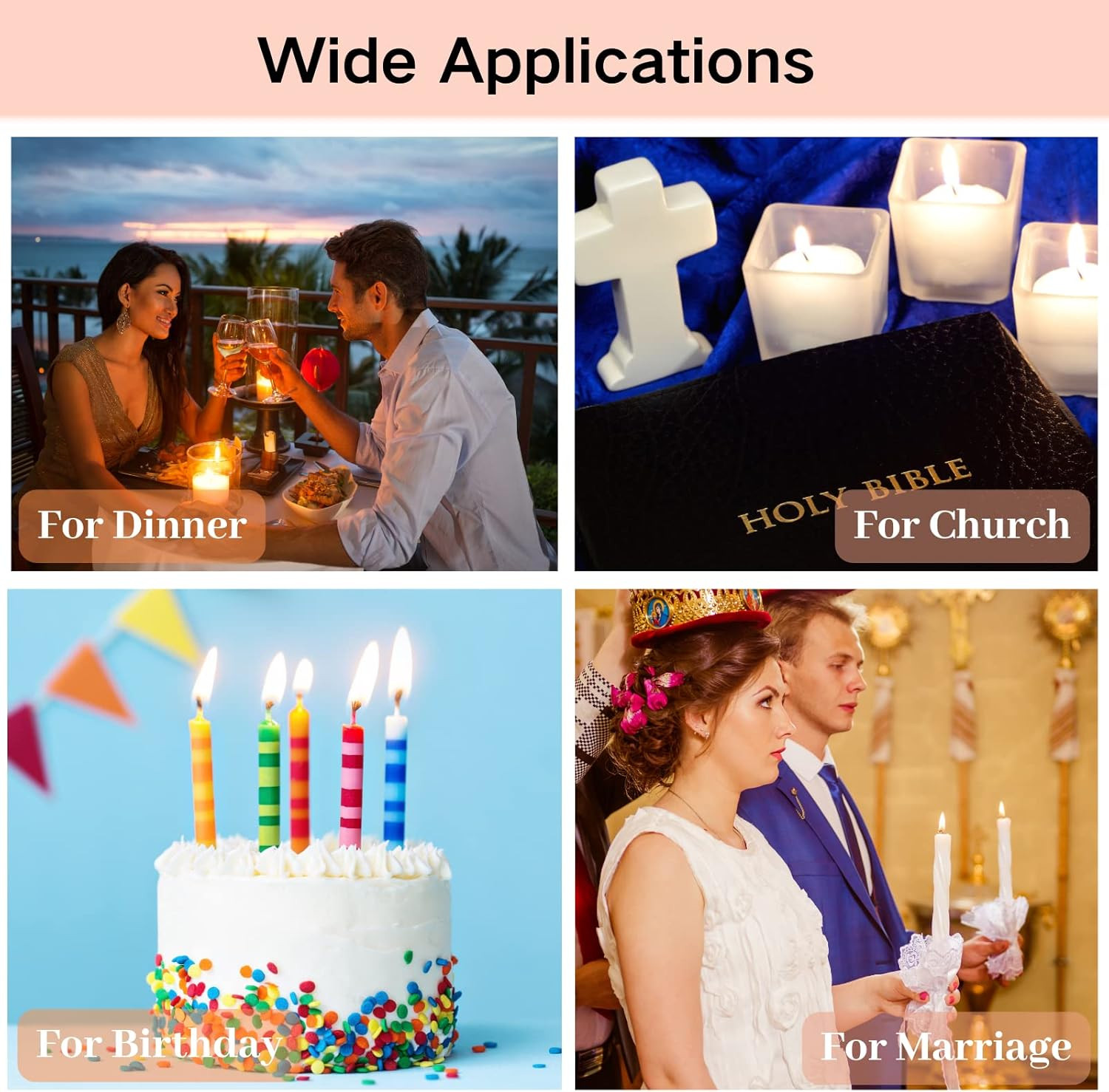 【200 Feet】Candle Wick Roll with 125 Pcs Metal Candle Wick Sustainer Tabs, 80Pcs