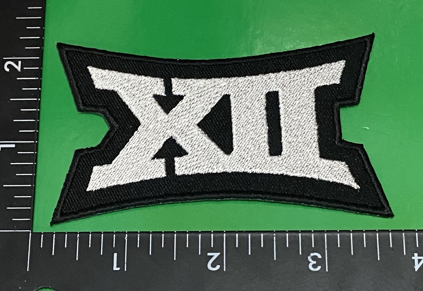 BIG 12 CONFERENCE NCAA iron On Patch USA SELLER 🇺🇸 BW