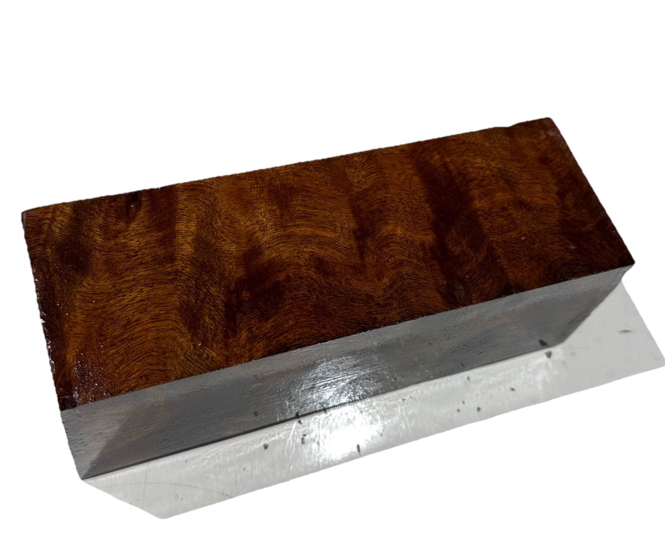 Camphor burl wood turning blank 2-5/8″ x 2-5/8″ x 7-1/2″ (d66) Dried