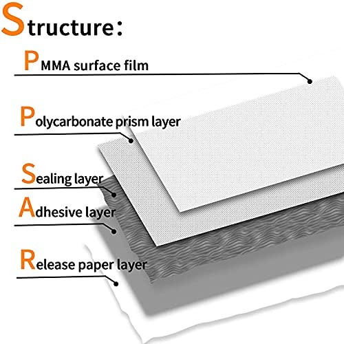 Reflective Tape, High Viscosity Safety Reflective Tape 2 Inch x 65 Feet White