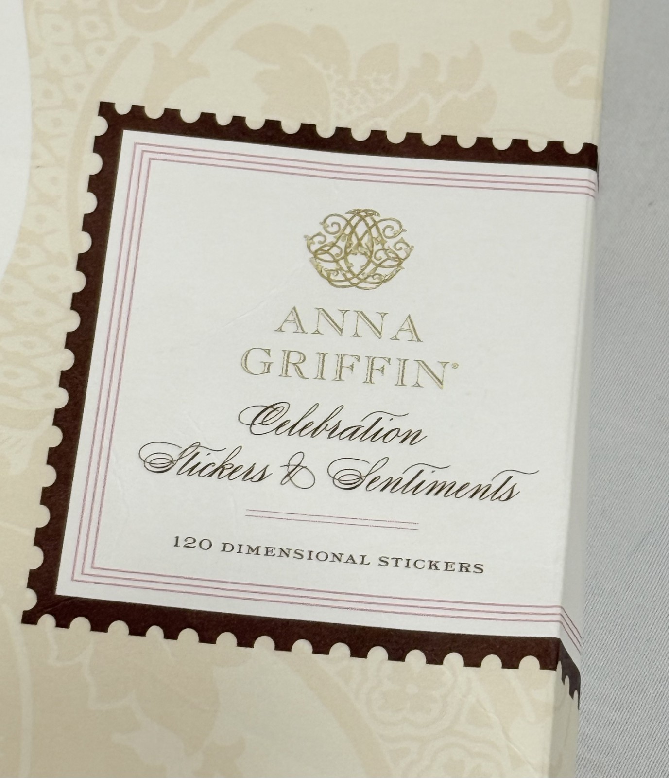 2023 Anna Griffin AG1097 “CELEBRATION STICKERS & SENTIMENTS” 100+ Pcs w/ Box