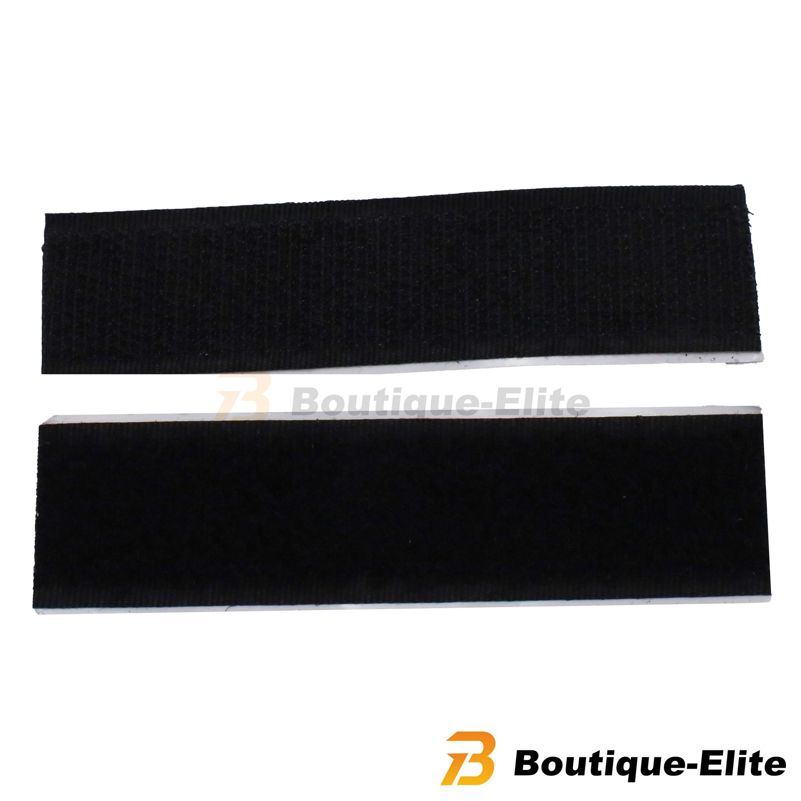 20 Sets Heavy Duty Hook & Loop Adhesive Strips 1×4” Black Sticky Back Fastener