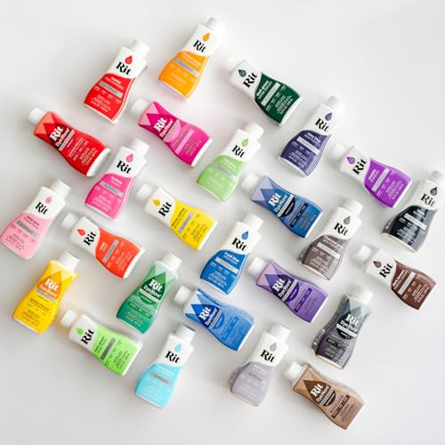 Rit Liquid Dye for Fabric Wood Paper Vibrant Color Non Toxic Easy to Use