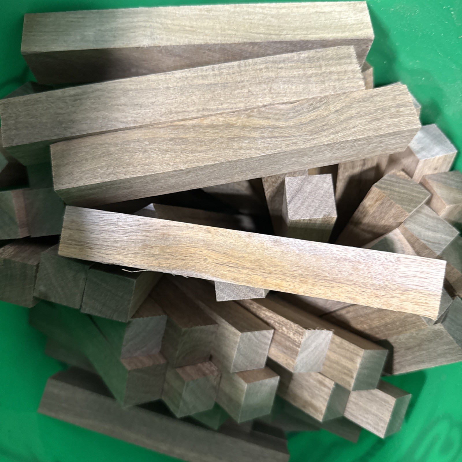 20pc Quebracho/Sahnillo/Parota/Cashew/Teak/Monkey Pod Turning Blanks3/4″x3/4″x6″