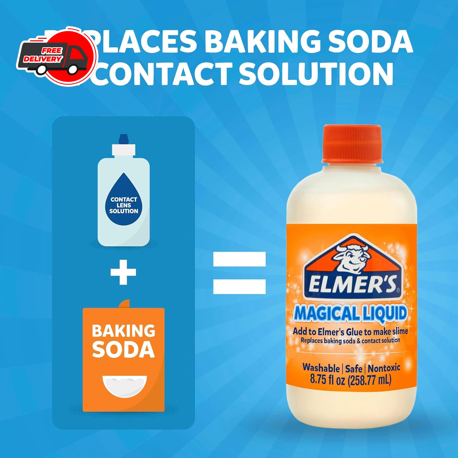 Elmer’S Slime Activator | Magical Liquid Slime Activator Solution, Updated Formu