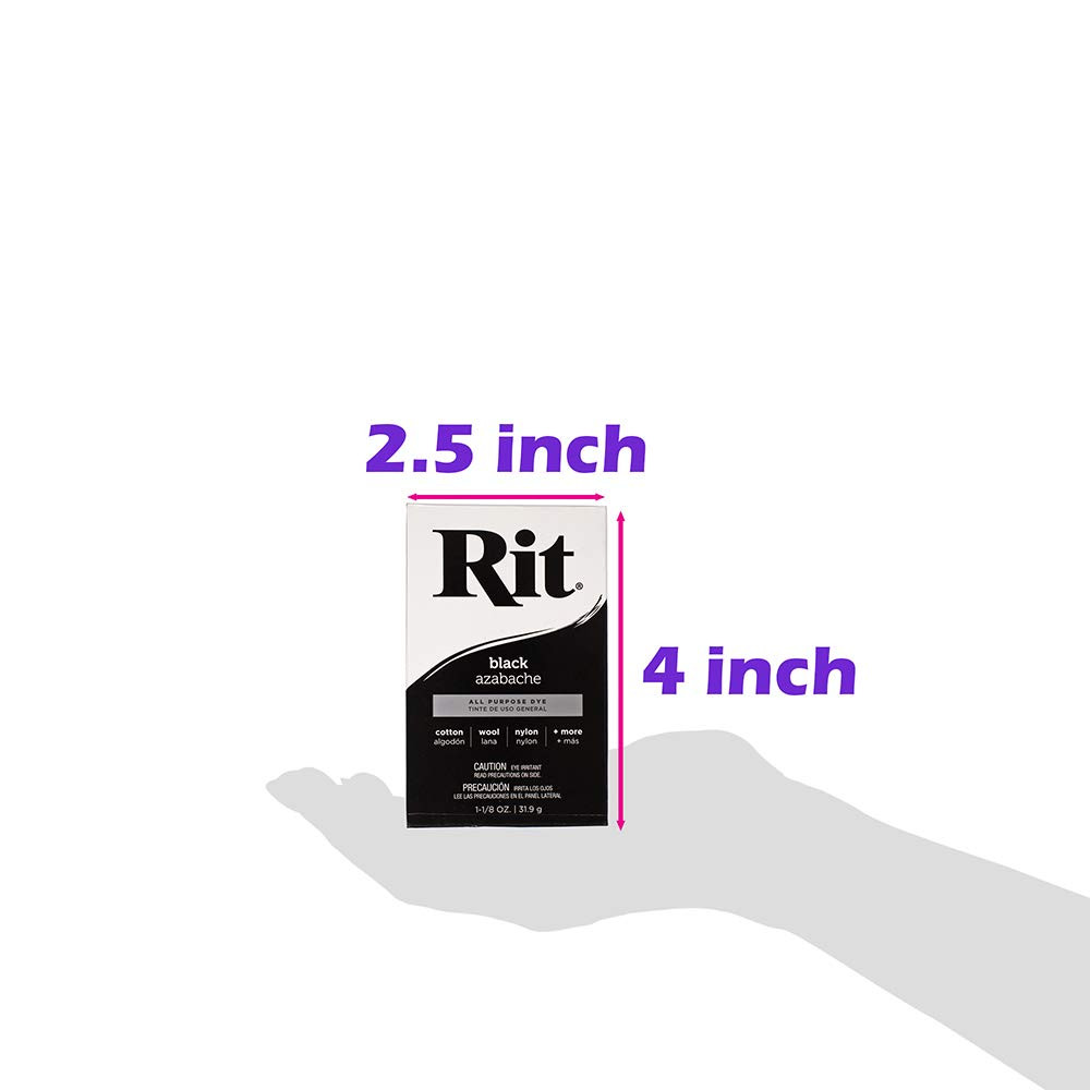 Concentrated Black Fabric Dye Powder for Crafting and Clothing Projects 118oz