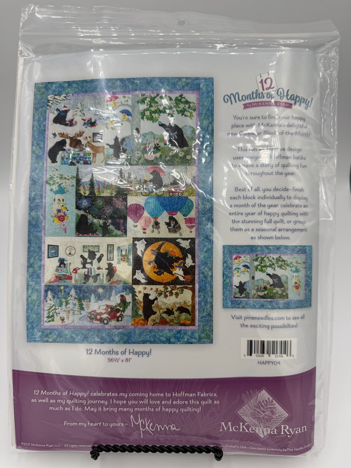 Egg-Specially for You! by McKenna Ryan Quilt Kit – 12 months of Happy!