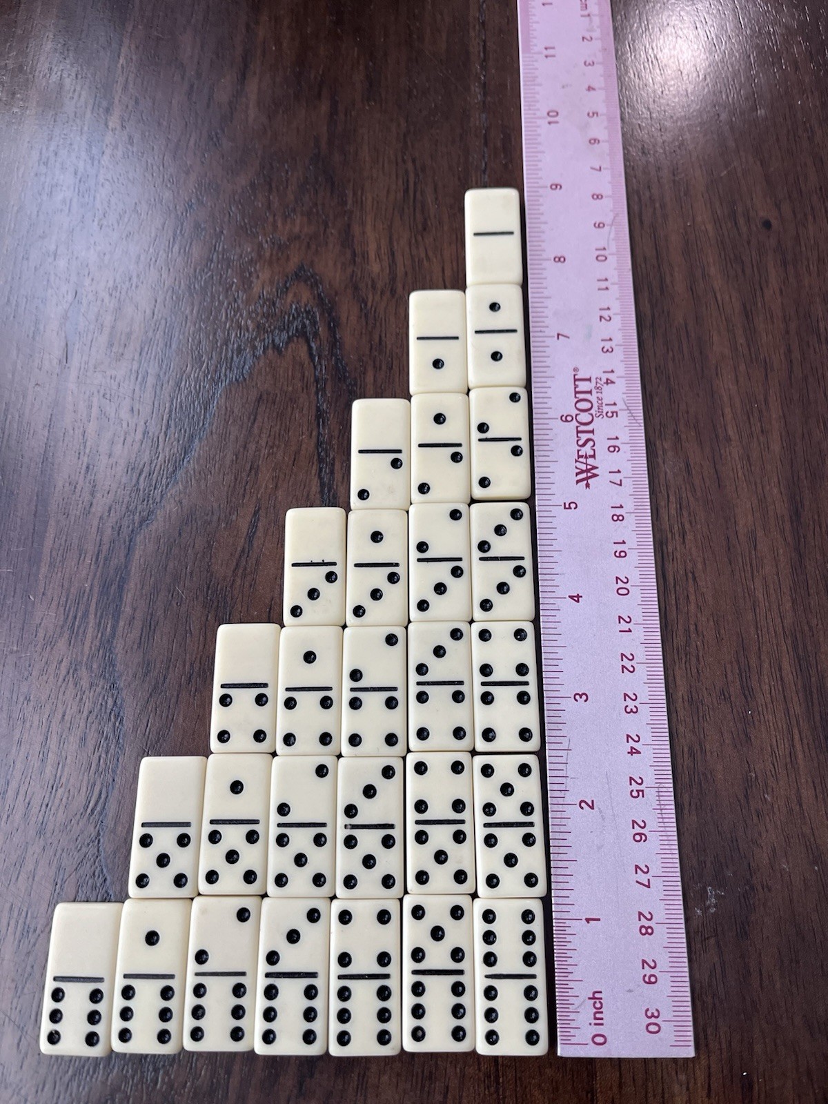 Double Six Dominoes Small Travel Size Set Of 28. Crafts And Making Jewelry