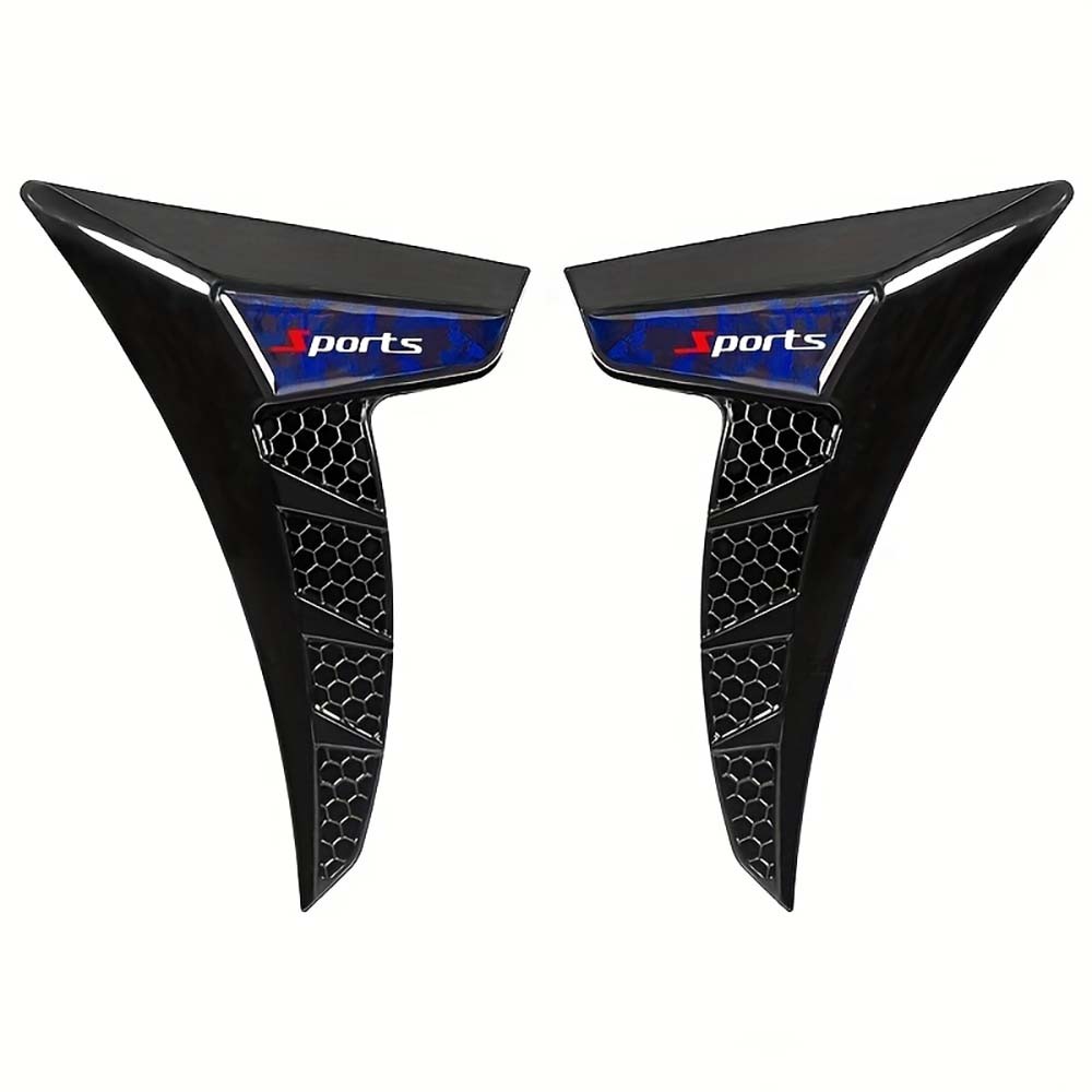 Universal Exterior Car Fender Air Vent Trim Decorative Sticker for Car Styling
