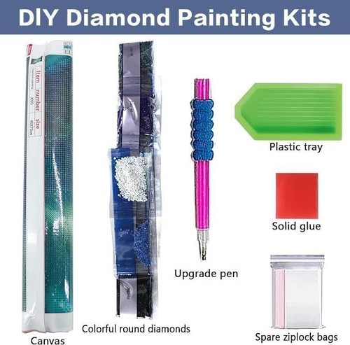 American 250th Birthday Diamond Art Kit 4th of July Patriotic Craft