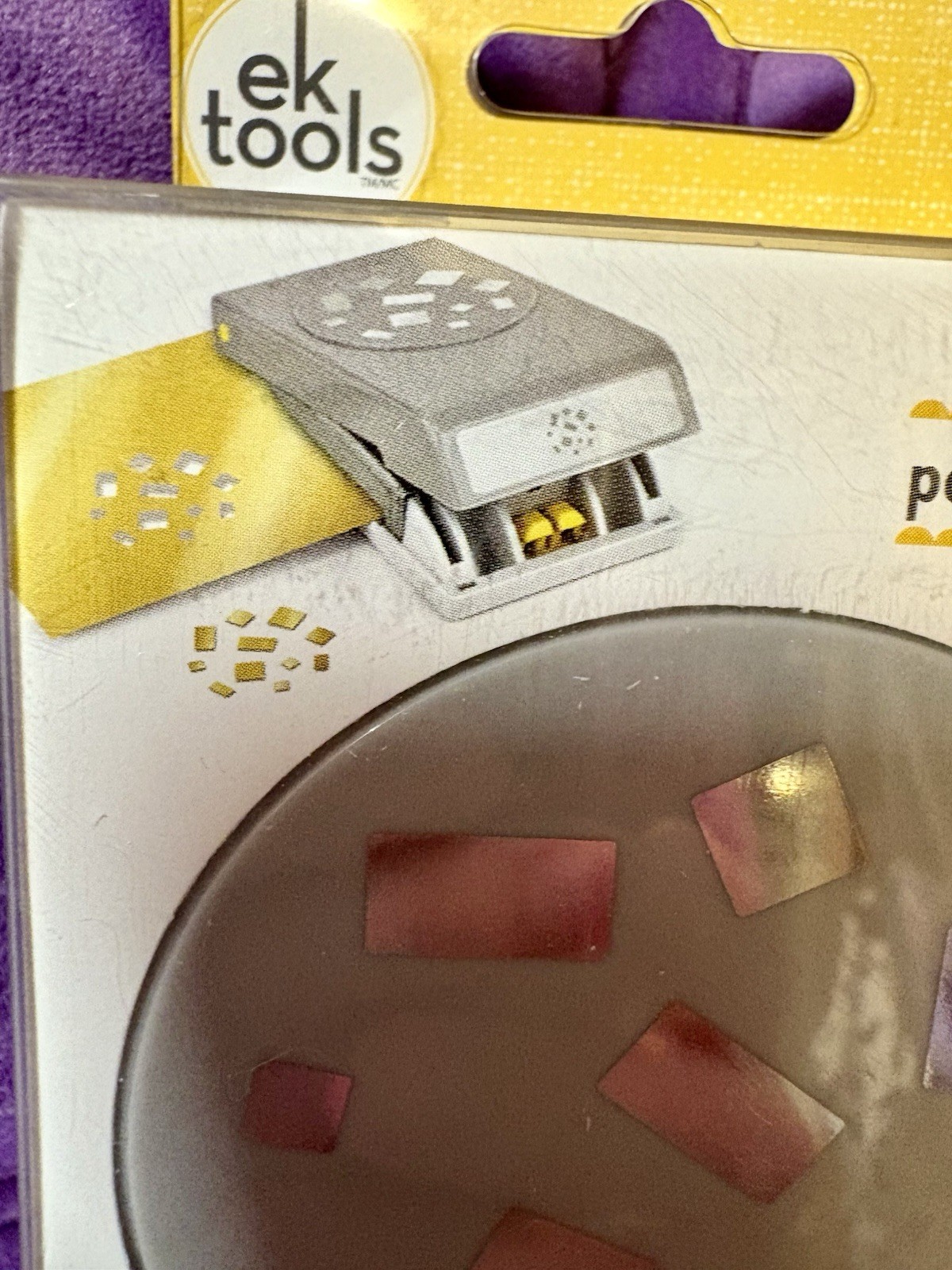 ek Tools CONFETTI Paper PUNCH – Heavy Duty, Brand New – Paper Crafts/Card Making