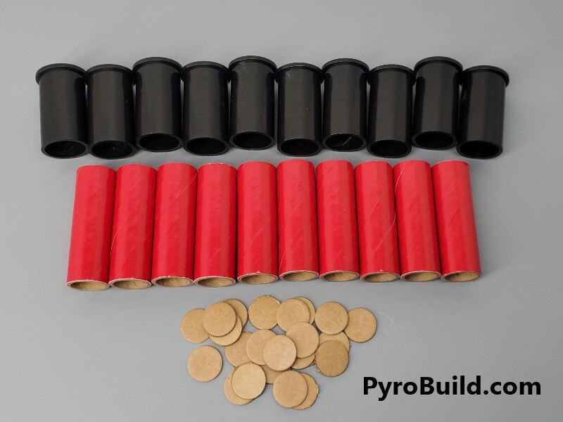 10pc 26.5mm Flare Casings Hulls Firework Tube Kit