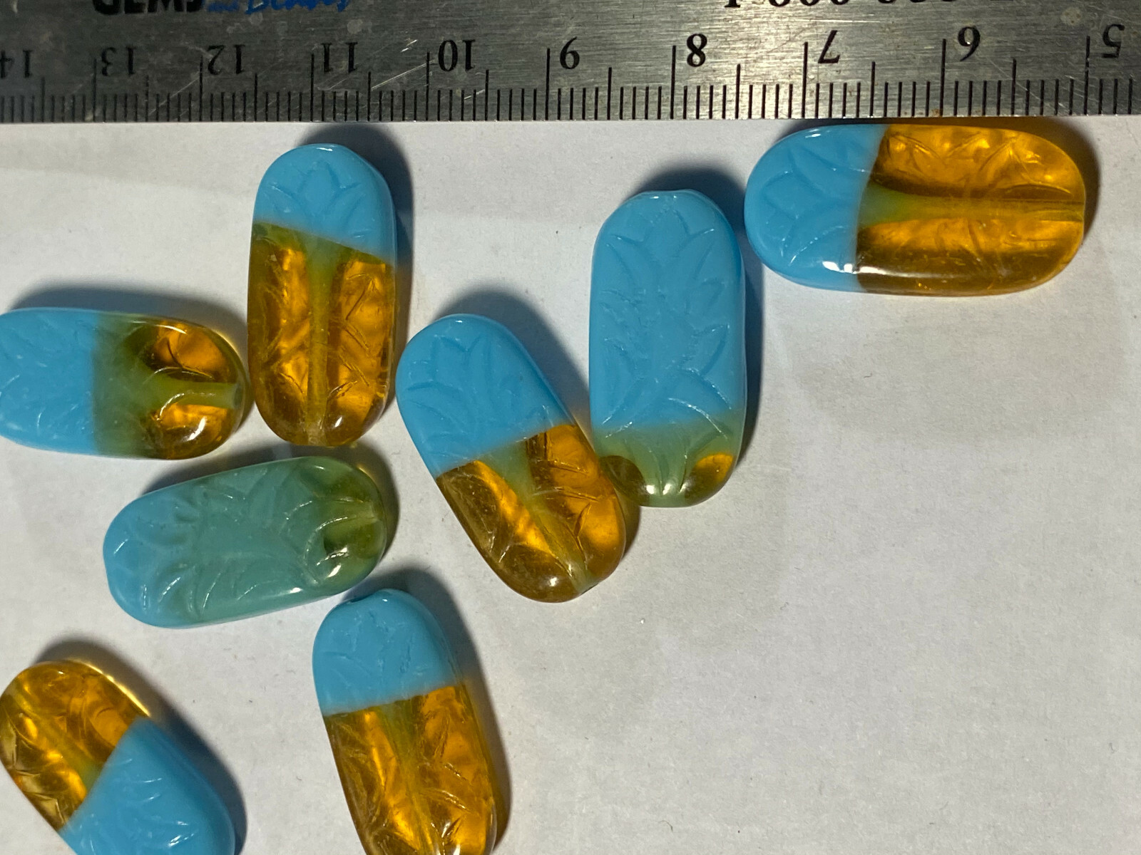Czech Triangle Cubes Bicone Oval Tube Beads ***UPICK*** Czech Pressed Beads
