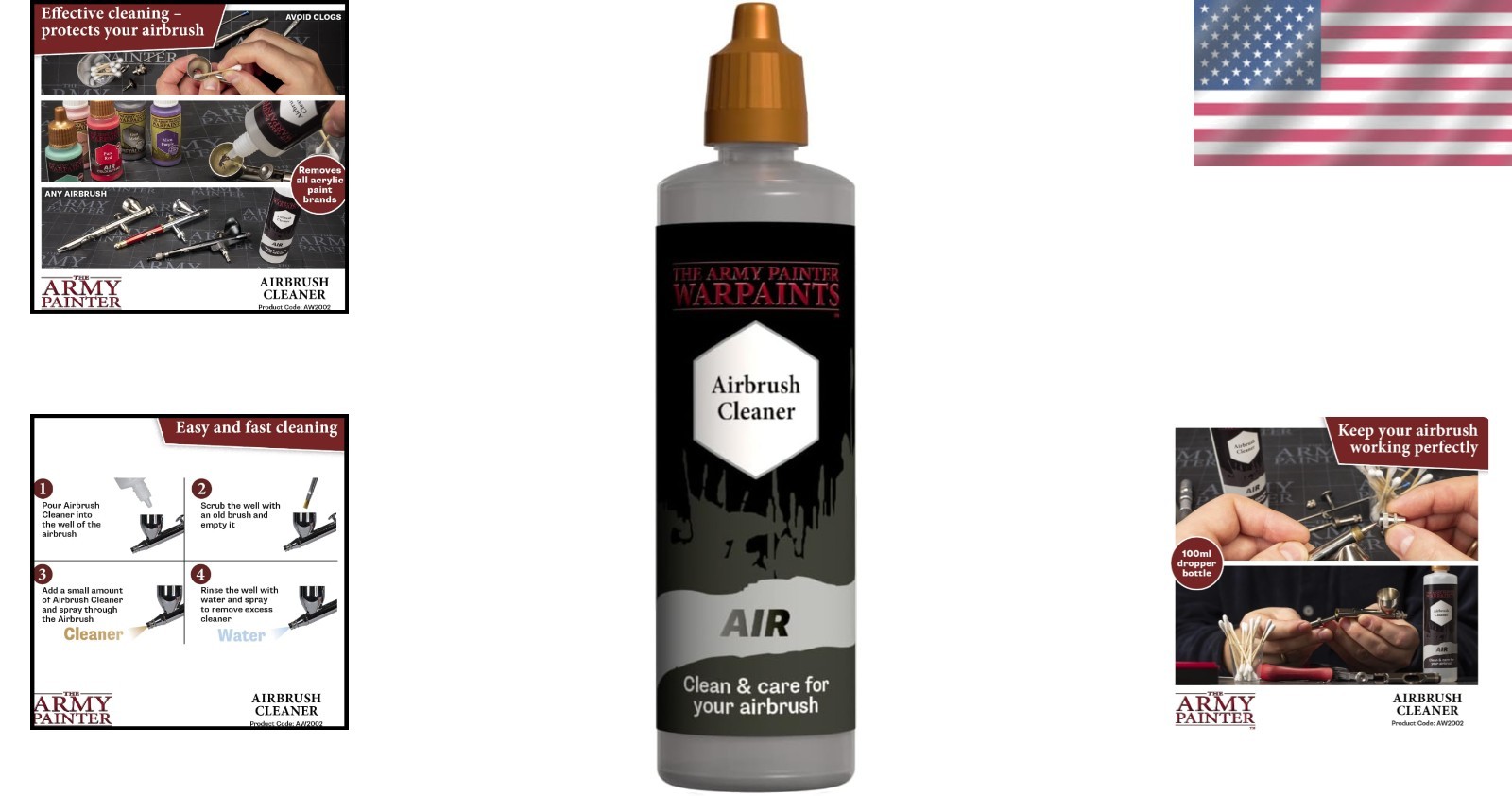 Effective 100ml Cleaner for Acrylic Paints – Perfect for Miniature Restoration