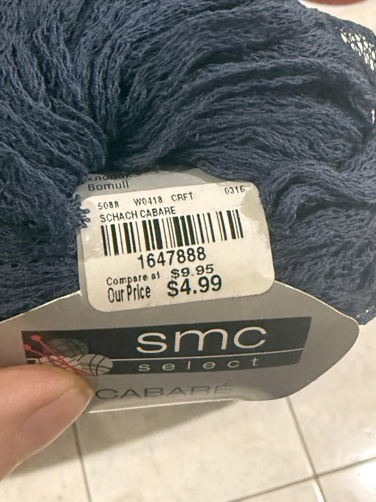 Cotton Yarn Lot SMC Select Cabare & Unknown Others Various Colors