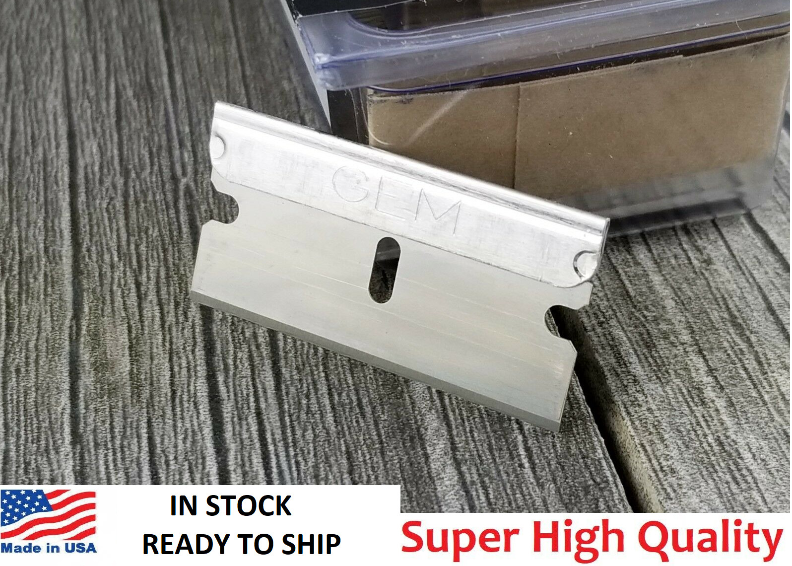 Single Edge Razor Blade blades for Crafts Box Cutter Scraper Fast Free Shipping