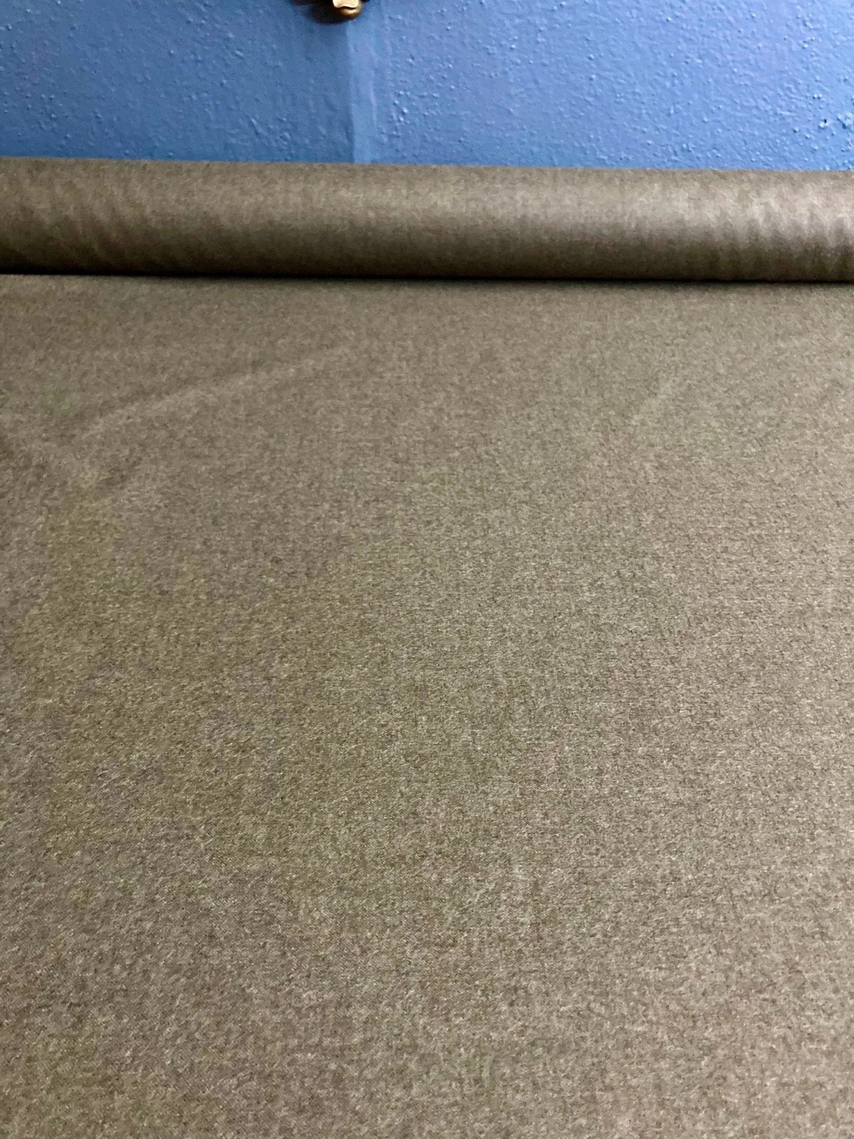 Lightweight Designer Wool – Deep Olive Green – The Fabric Store New Zealand