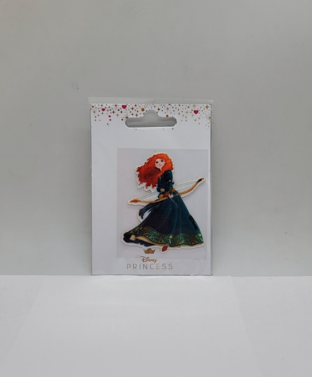 Disney Princess Iron on Patch Brave Princess Merida Holding Bow & Arrow New Ship