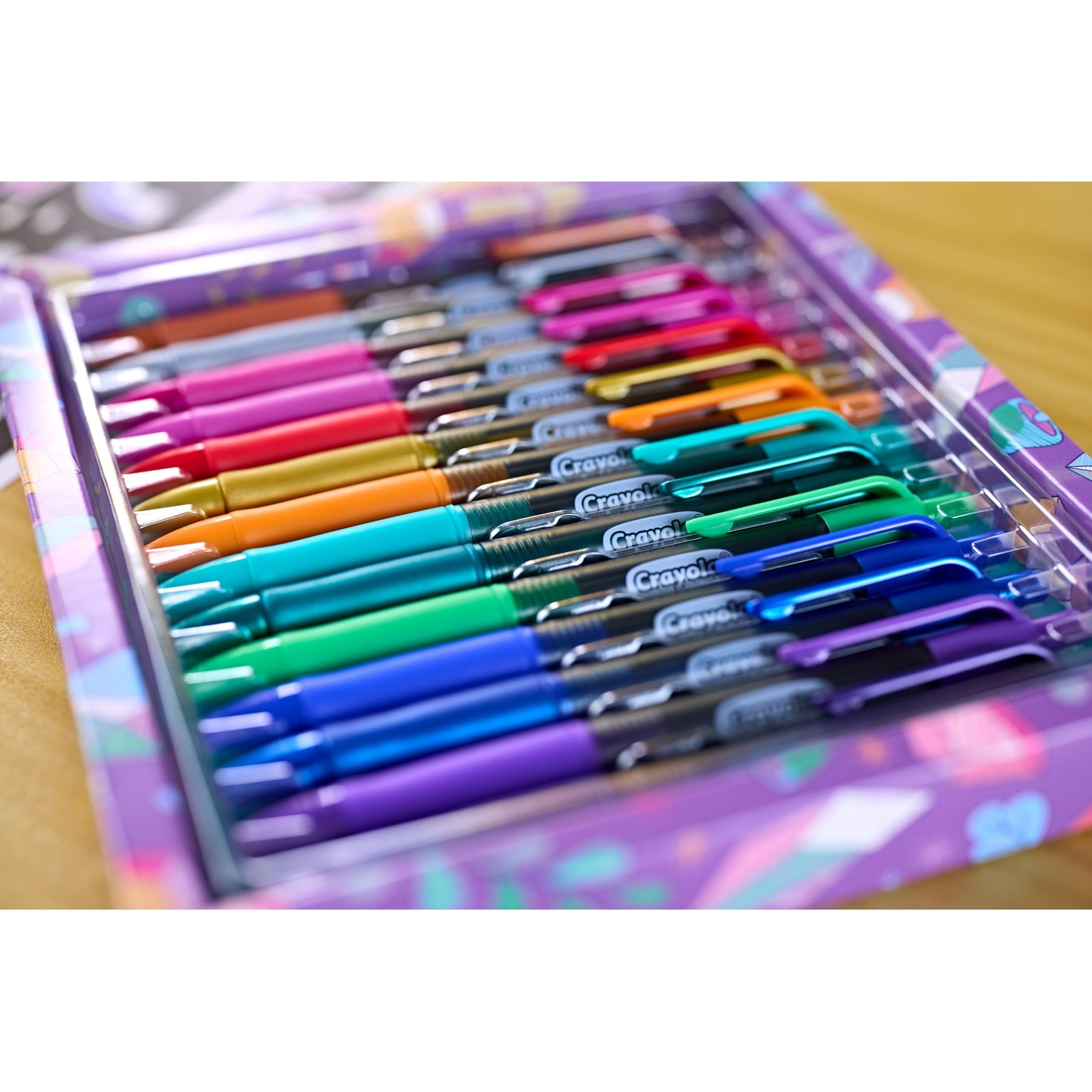 Crayola Gel Ink Pen Marker Set 14 Pens Gel Pens For Coloring Fine Point Gift