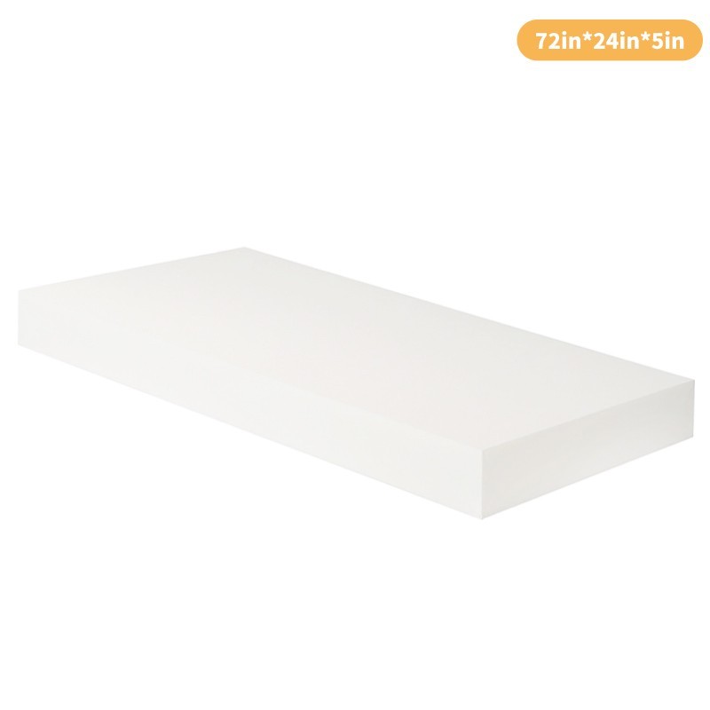 24×72″ High Density Upholstery Foam 1-6″ Thick Seat Cushion Replacement Sheets