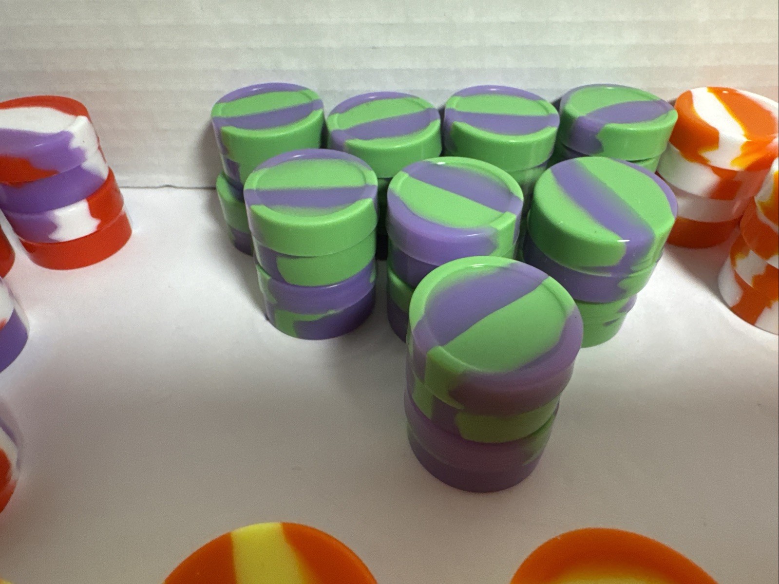 5ML Silicone Non Stick Oil Jars Wax Containers Pack Of 100