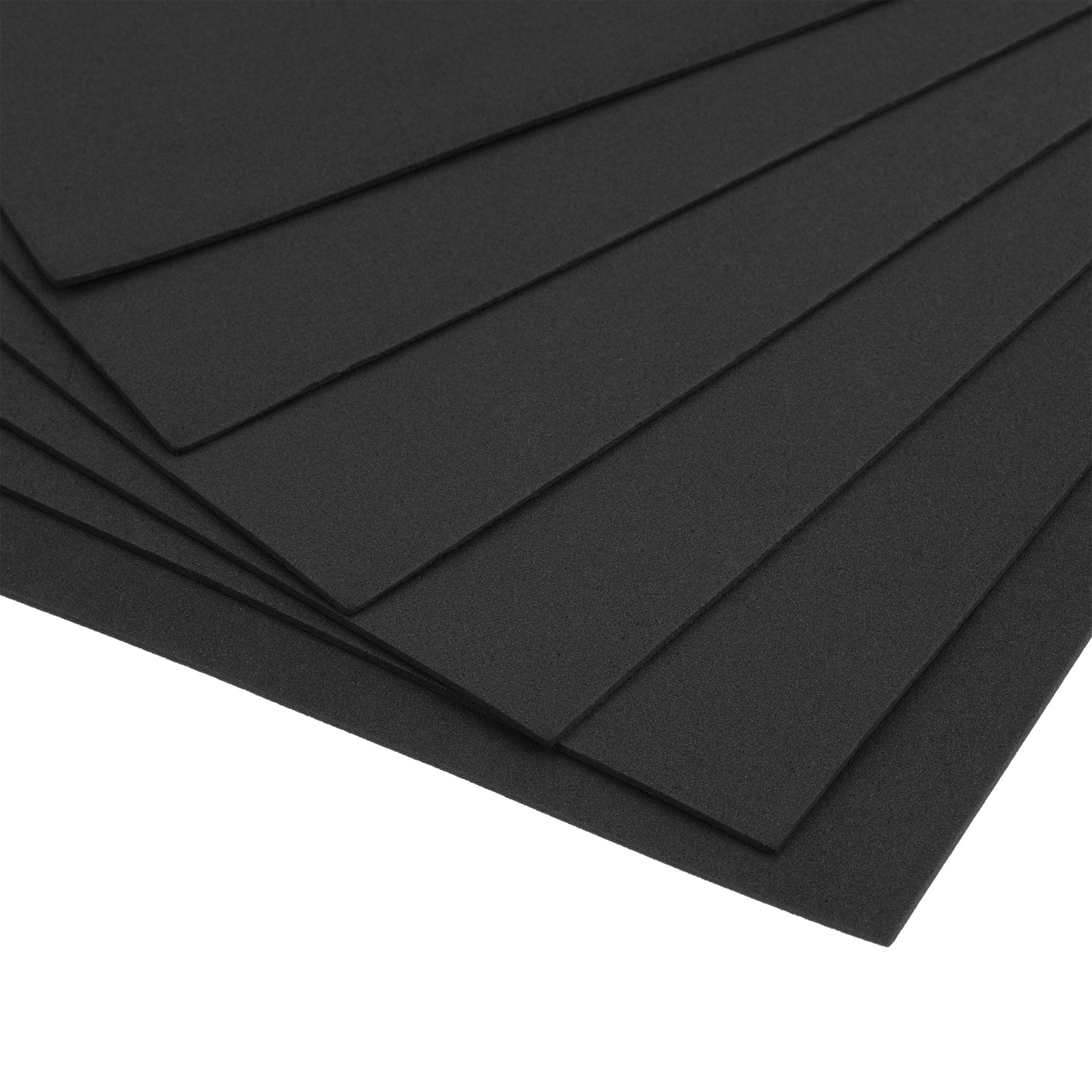 6 x Black EVA Foam Sheets 11″ x 8″ 1.7mm Thick for Crafts DIY
