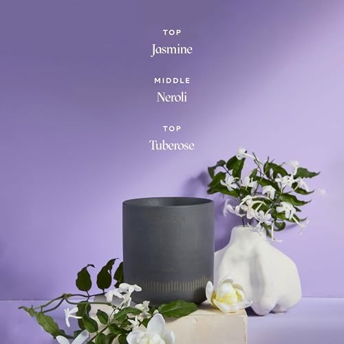 Luxury Aromatherapy Candle | Jasmine, Tuberose & Neroli Scented | 60 Hour Nidra