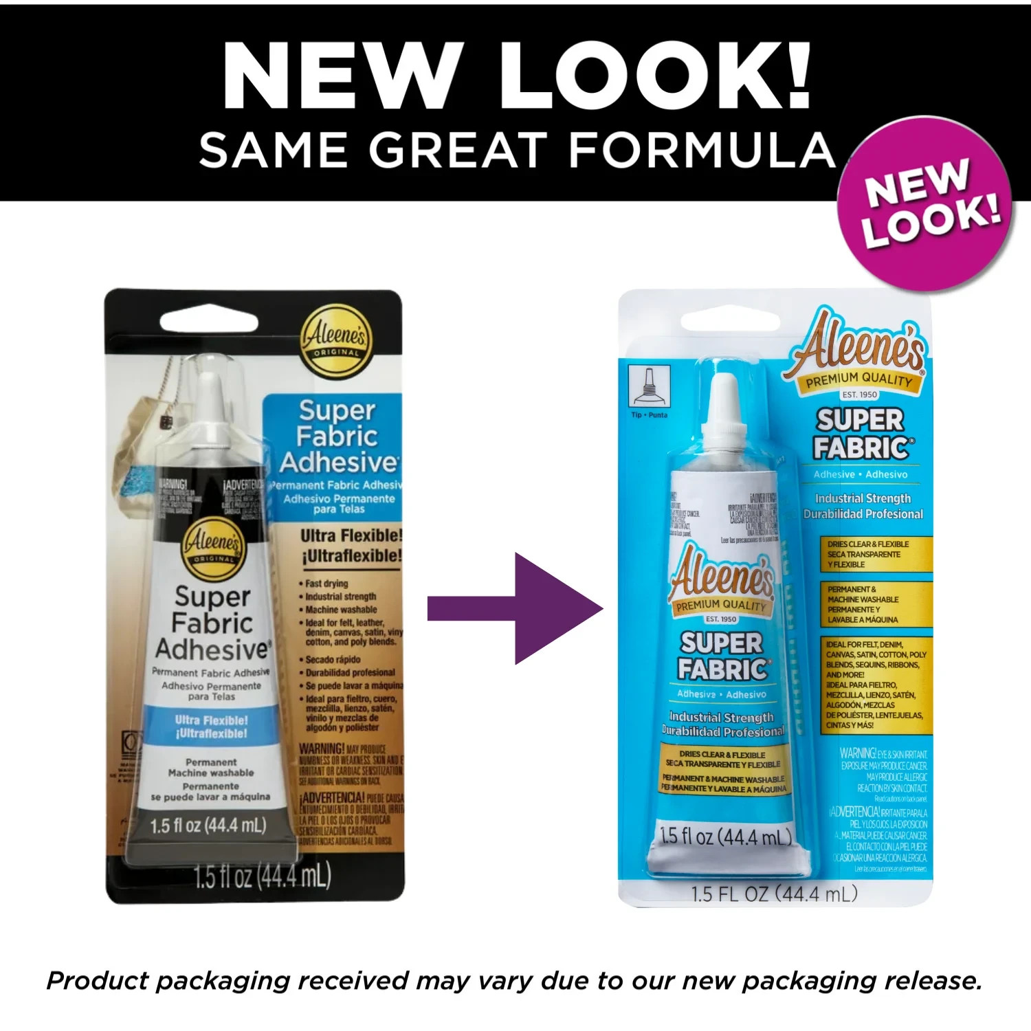 Super Fabric Adhesive 1.5 Fl Oz, Fast Drying, Clear Permanent Fabric Adhesive