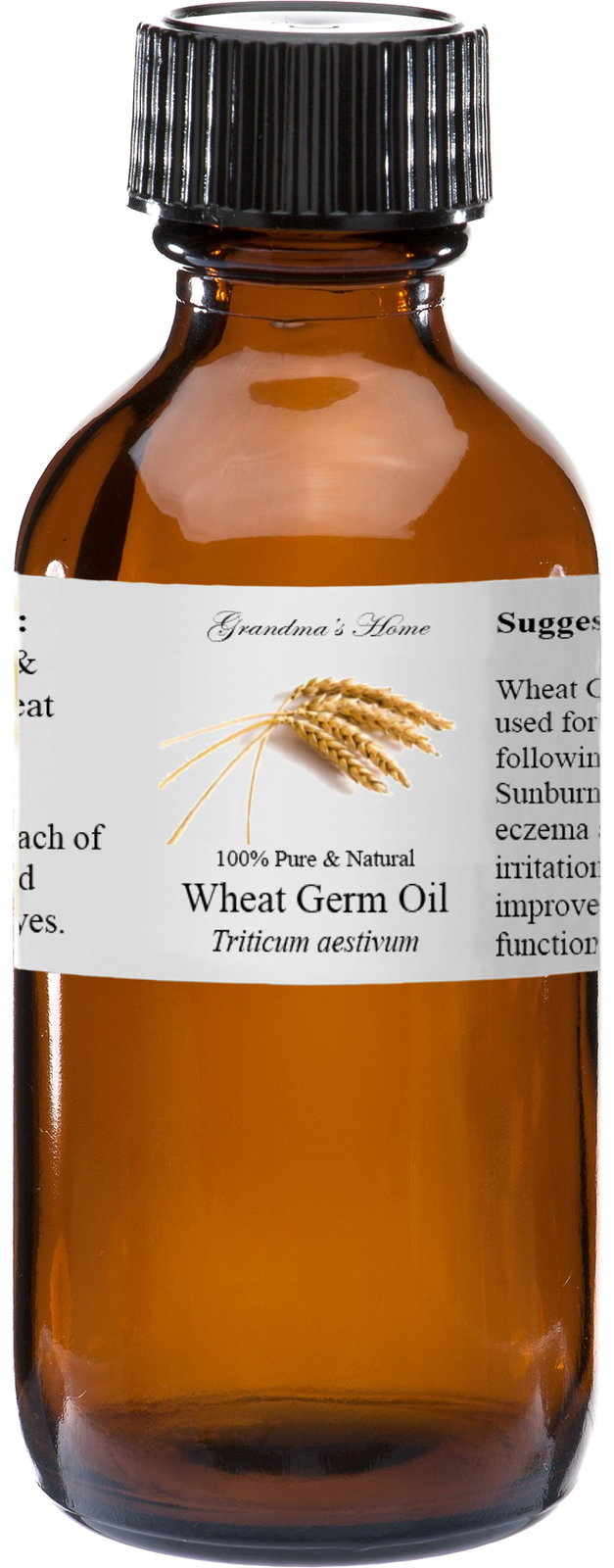 Wheatgerm Oil – 4 oz – 100% Pure and Natural – Free Shipping – US Seller