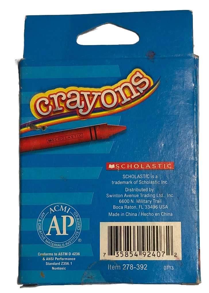 RoseArt Crayons 24 Pieces-Brand New-SHIPS N 24 HOURS