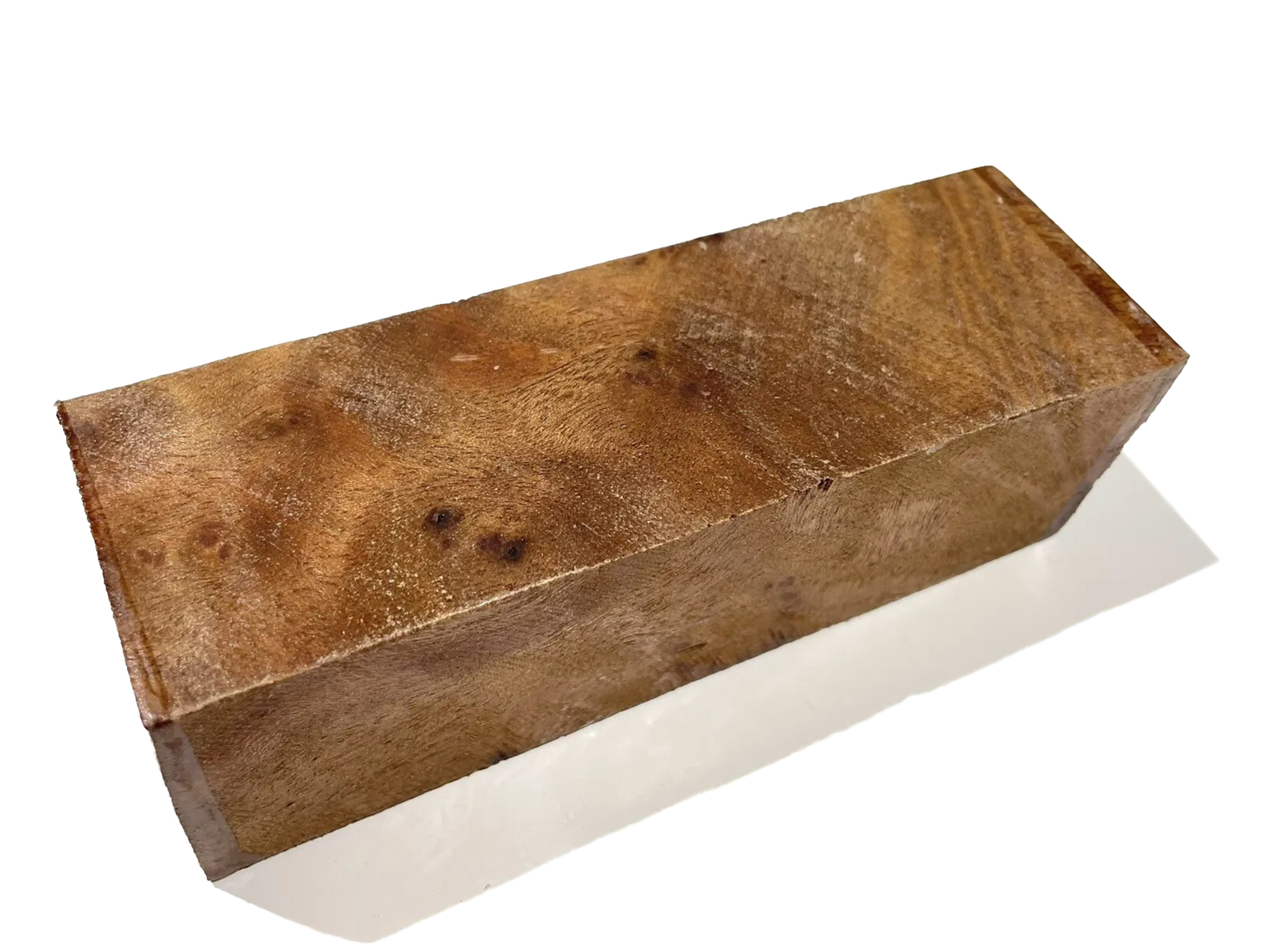 Camphor burl wood turning blank 1-7/8″ x 1-7/8” x 6″ (p80) dried