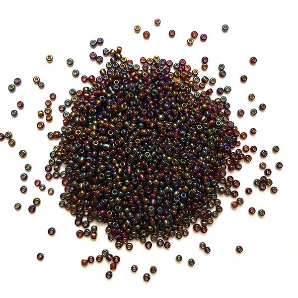 Wholesale Bulk Lot 11/0 2mm Glass Seed Beads – 4800 grams – 10 LBS – 24 Colors