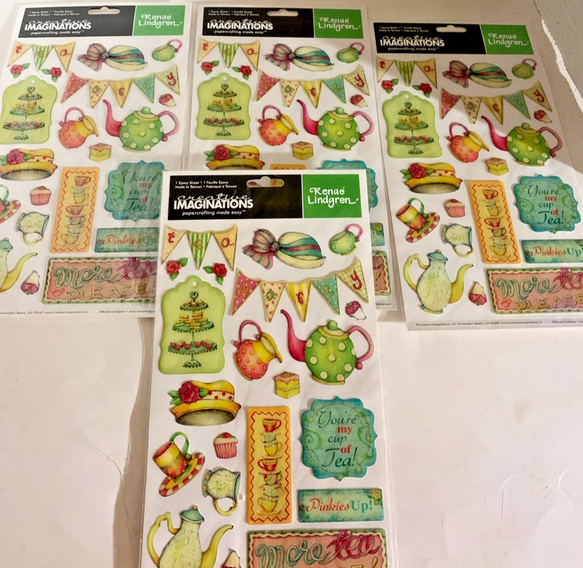 Assorted Karen Foster Design Scrapbooking Stickers Collection 10 Sheets Themed