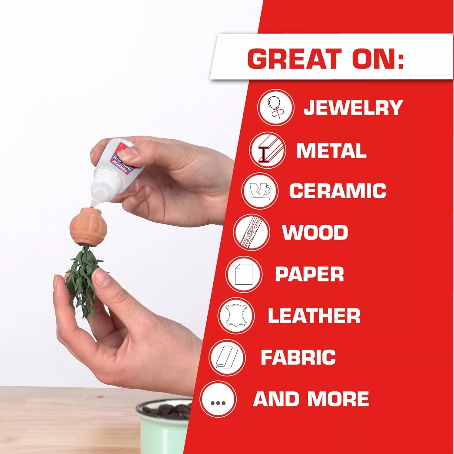 Professional Cyanoacrylate Glue 12pk Instant Bond Waterproof Wood Plastic Repair