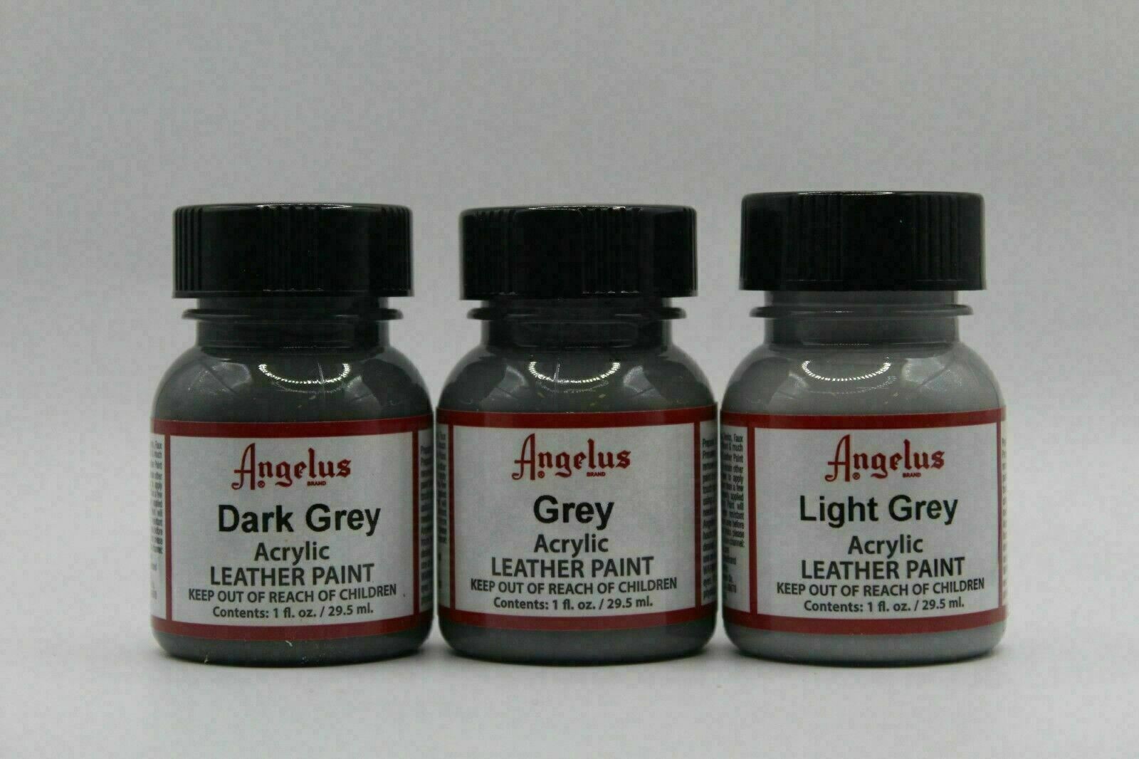 Angelus Acrylic Leather Paint Waterproof Sneaker Paint 1oz – 82 Colors Available