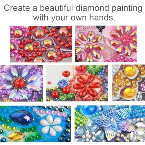 Diamond Painting Kit, 5D DIY Special Shape Crystal Artificial Diamond Letter A