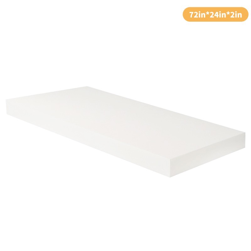 24×72″ High Density Upholstery Foam 1-6″ Thick Seat Cushion Replacement Sheets