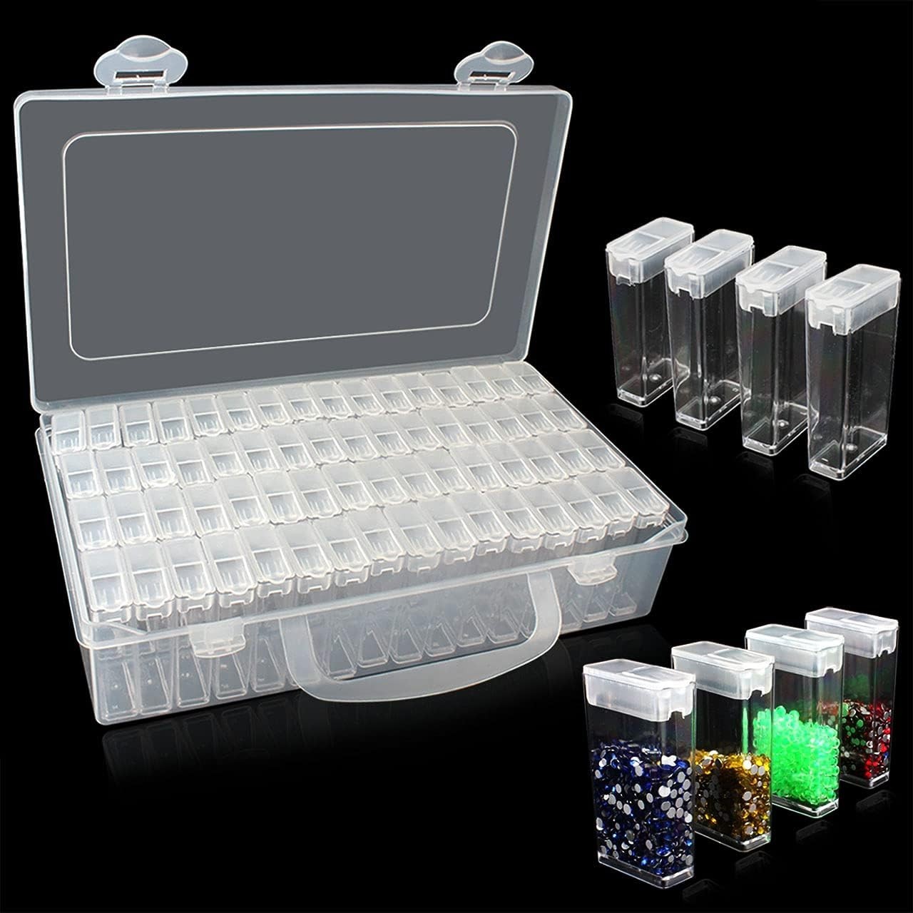 64 Grids 5D Diamond Painting Box Storage Containers Diamond Art DIY Accessories