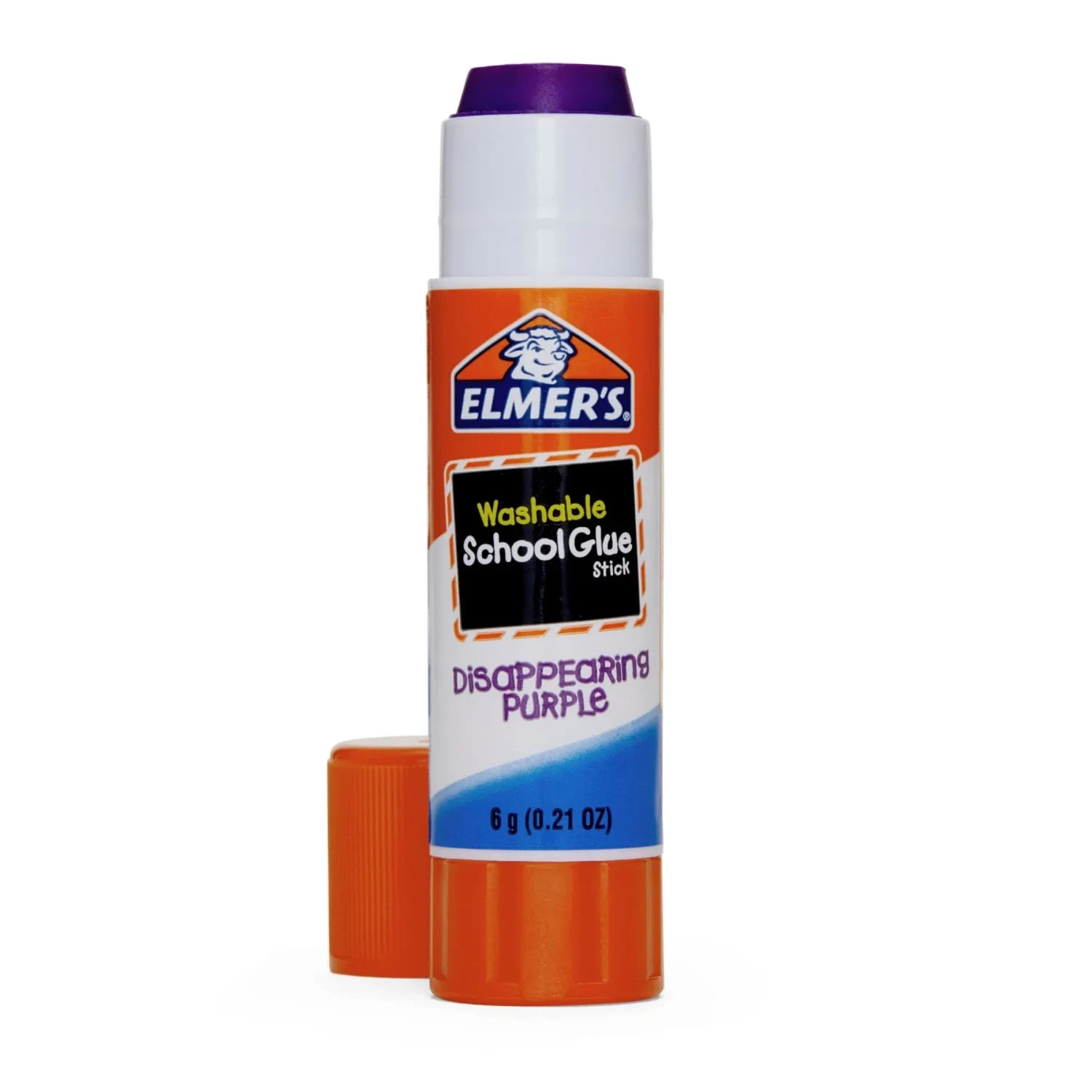 Elmer’s Washable Purple Glue Stick 0.21 oz 2 Pack Disappearing School Craft Glue