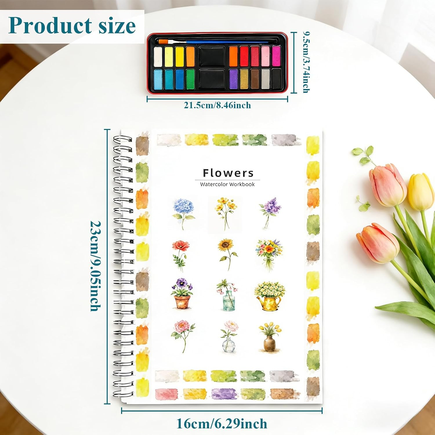 Watercolor Flower Coloring for Adults | Creative Art Techniques | Skill-Buildin