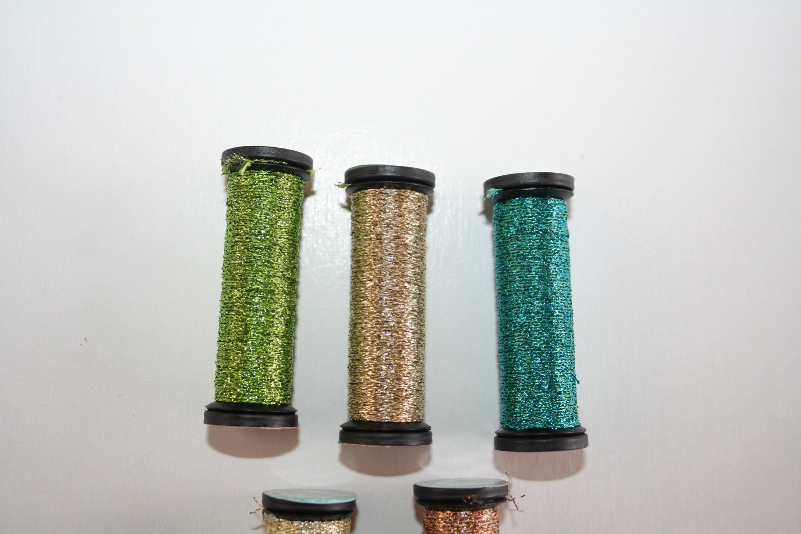 Kreinik #4 Very Fine Braid You Choose Your Colors Polyester Metallic 11 meters